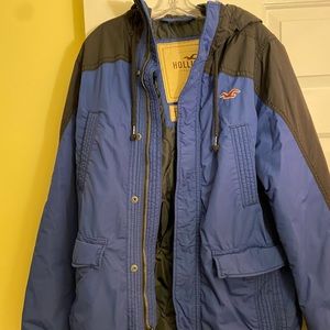 Mens Hollister XL winter coat